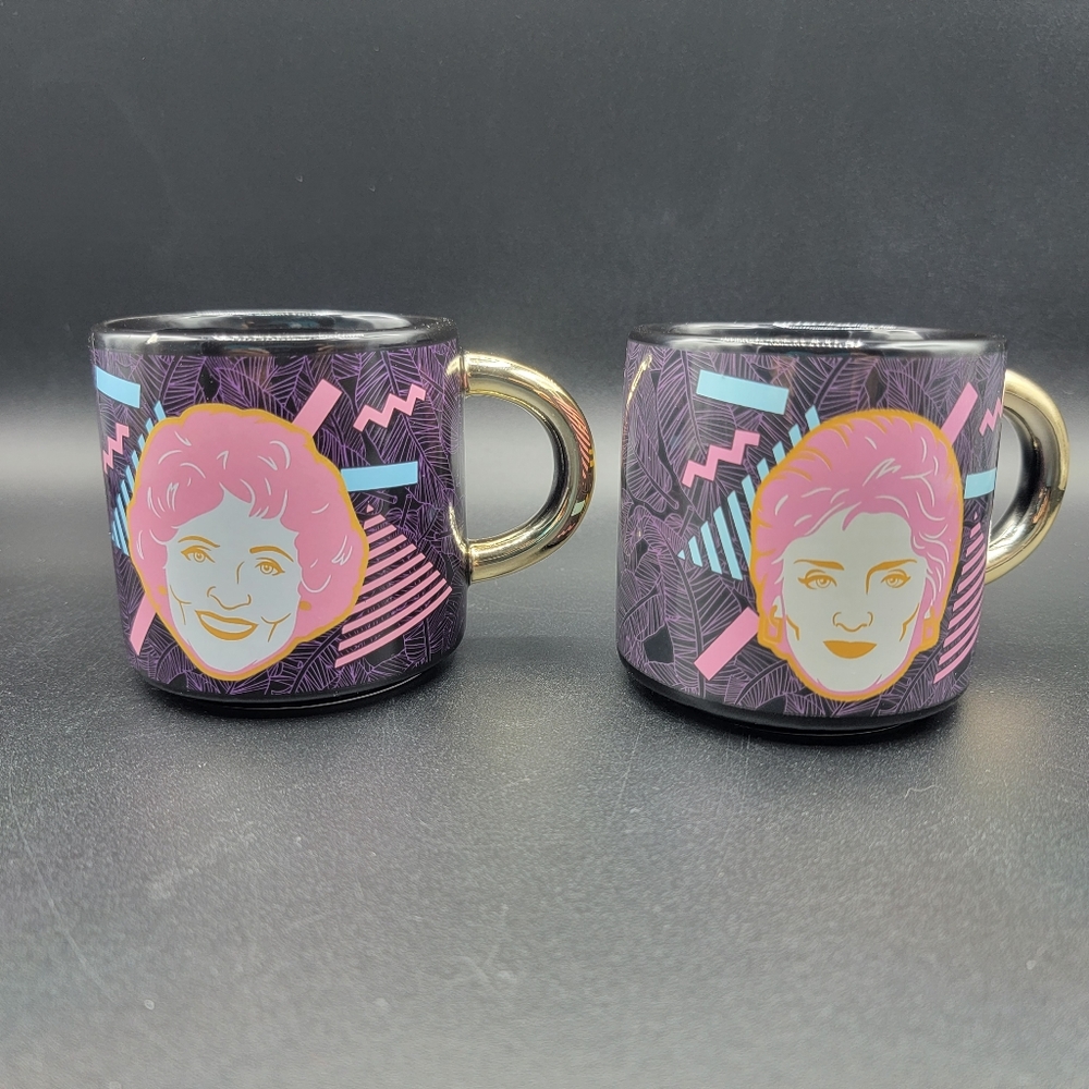 The Golden Girls Stay Golden ABC Studios Coffee Mugs Rose Dorothy TV Classic